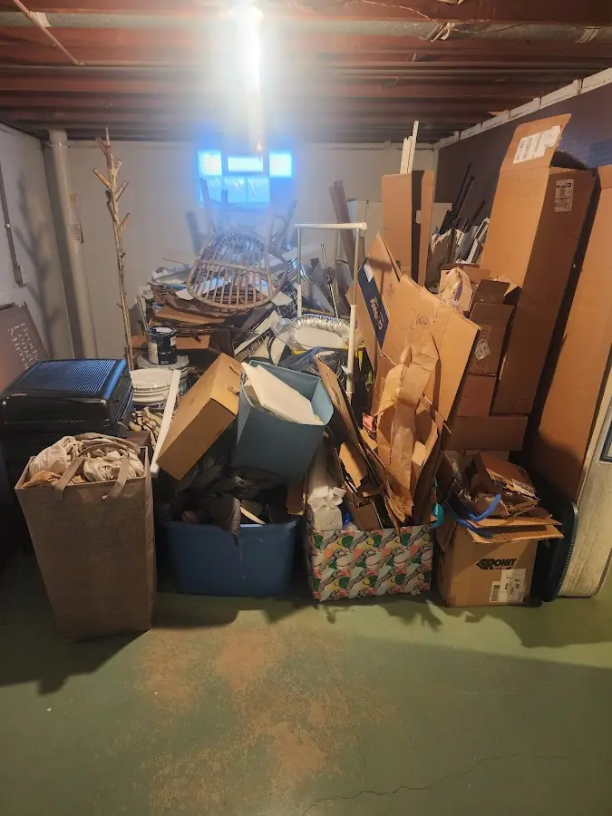 Roll-off dumpster container at job site for Construction Dumpster Rental in Experiment